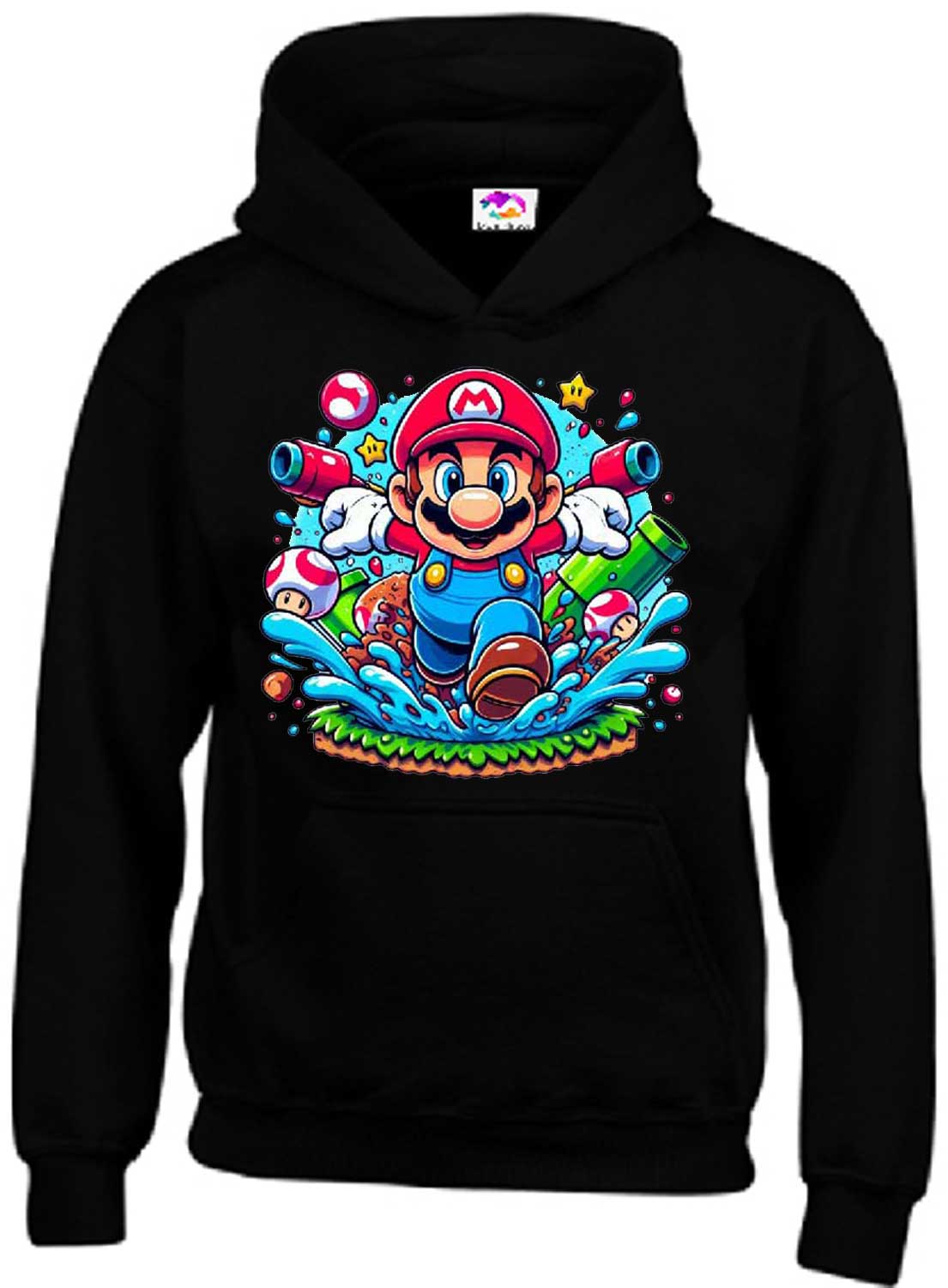 Super Mario Hoodie for Boys | Gaming Hoodie for Kids |