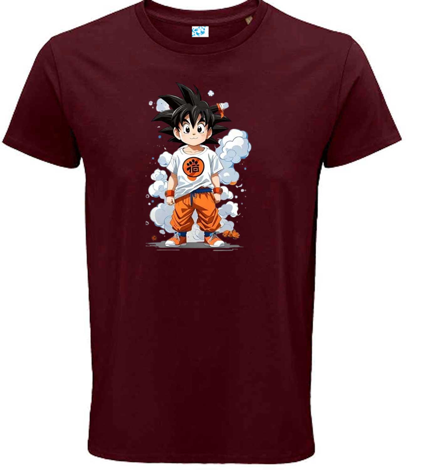 Cute Goku Inspired Anime T-Shirt D4