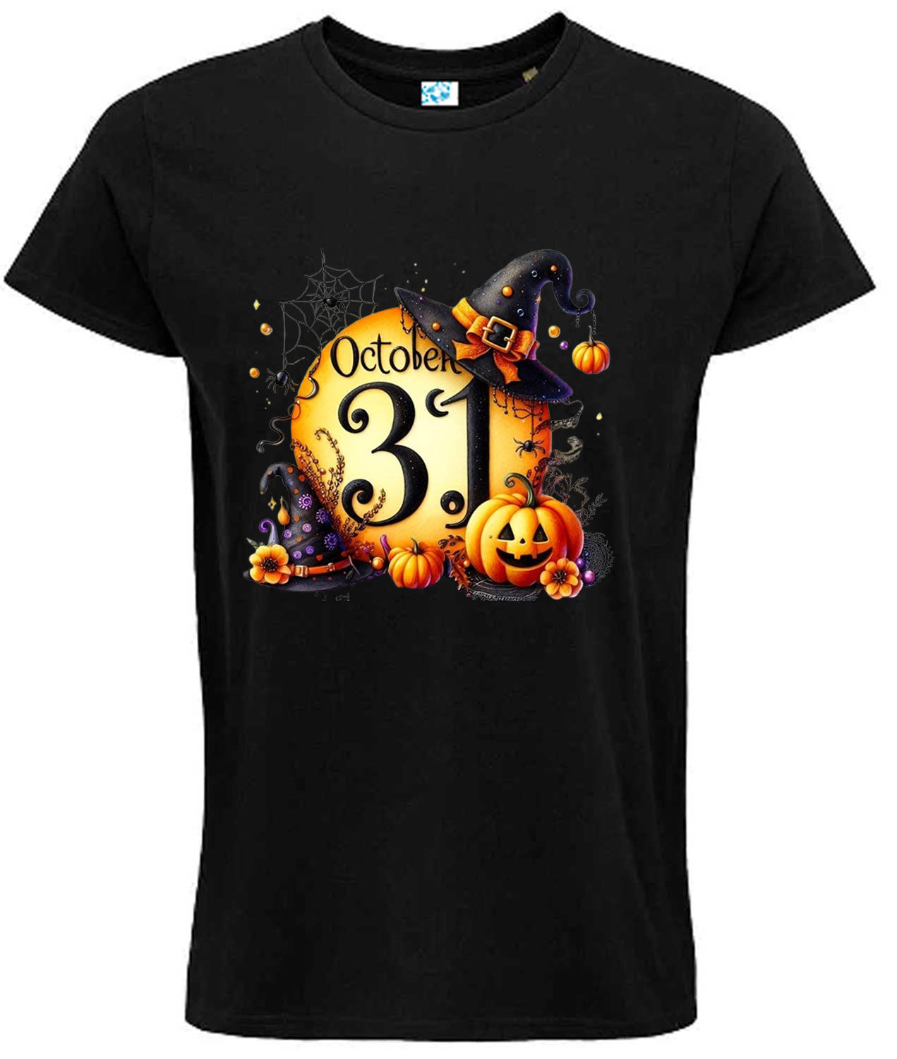 Halloween Special 31st October Hat Themed T Shirt