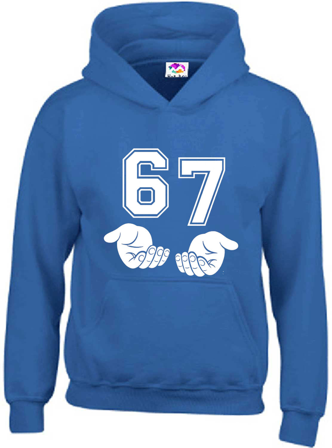 Funny 6 7 Slang Alpha Teen Hoodies