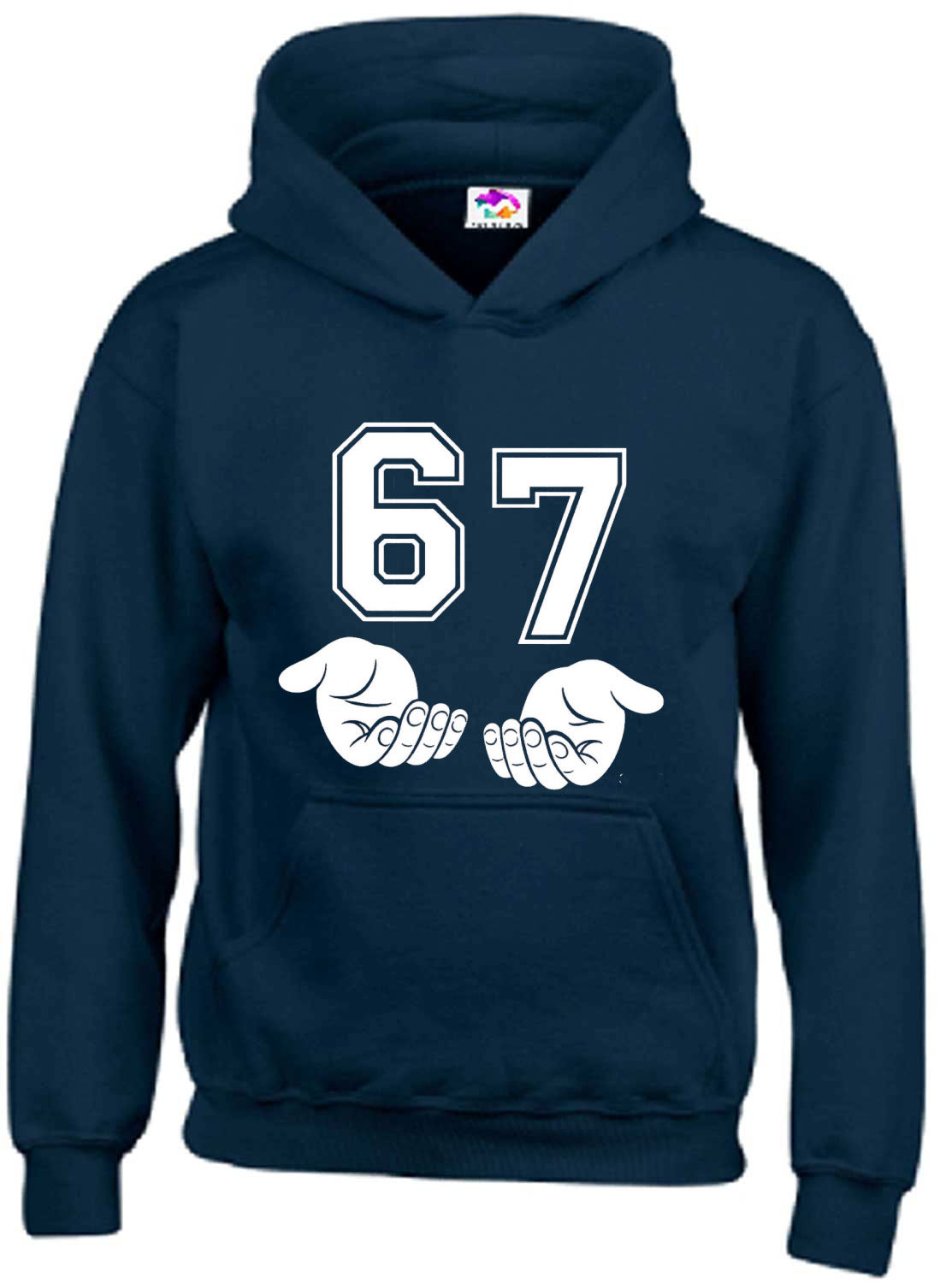 Funny 6 7 Slang Alpha Teen Hoodies