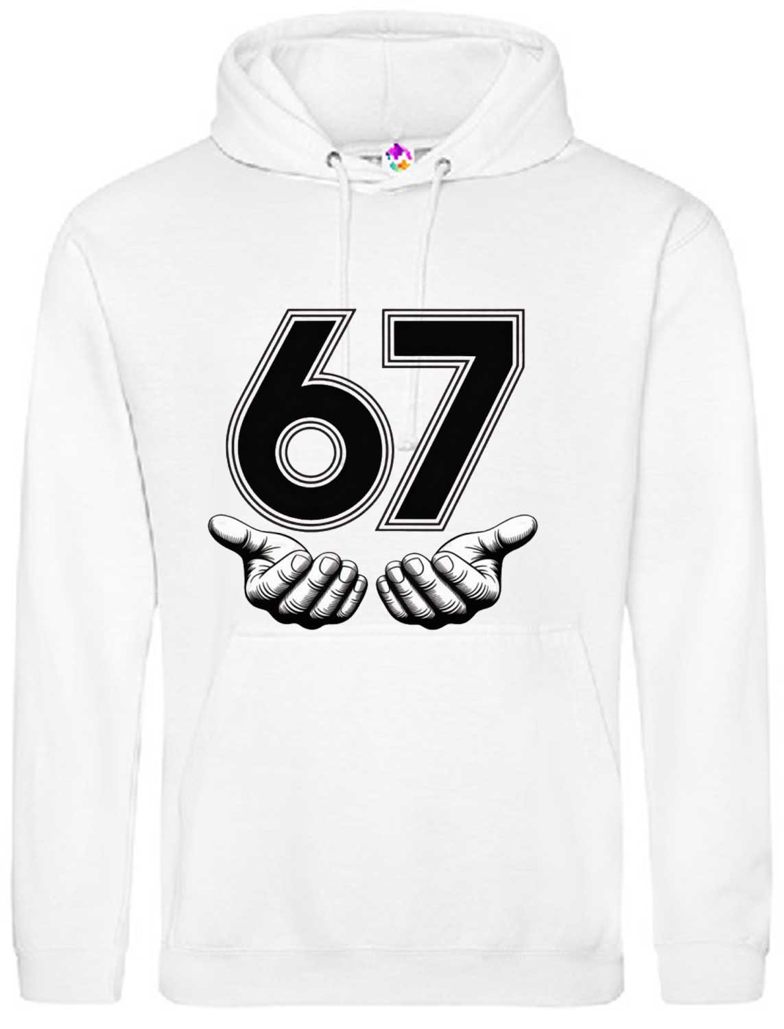 Funny 6 7 Slang Alpha Teen Hoodies