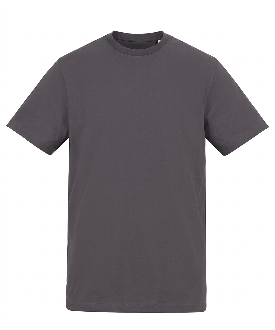 Purple t-shirt on a white background