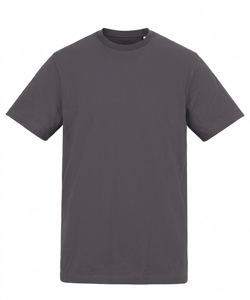 Adult Solid Charcoal  T-Shirt
