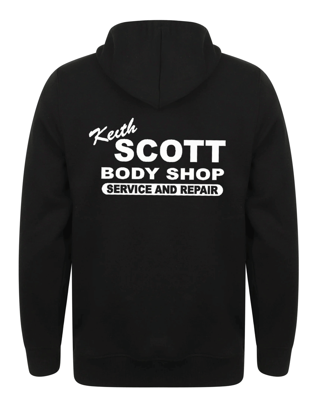 Customised Keith Scott Body Shop On Demand Hoodies
