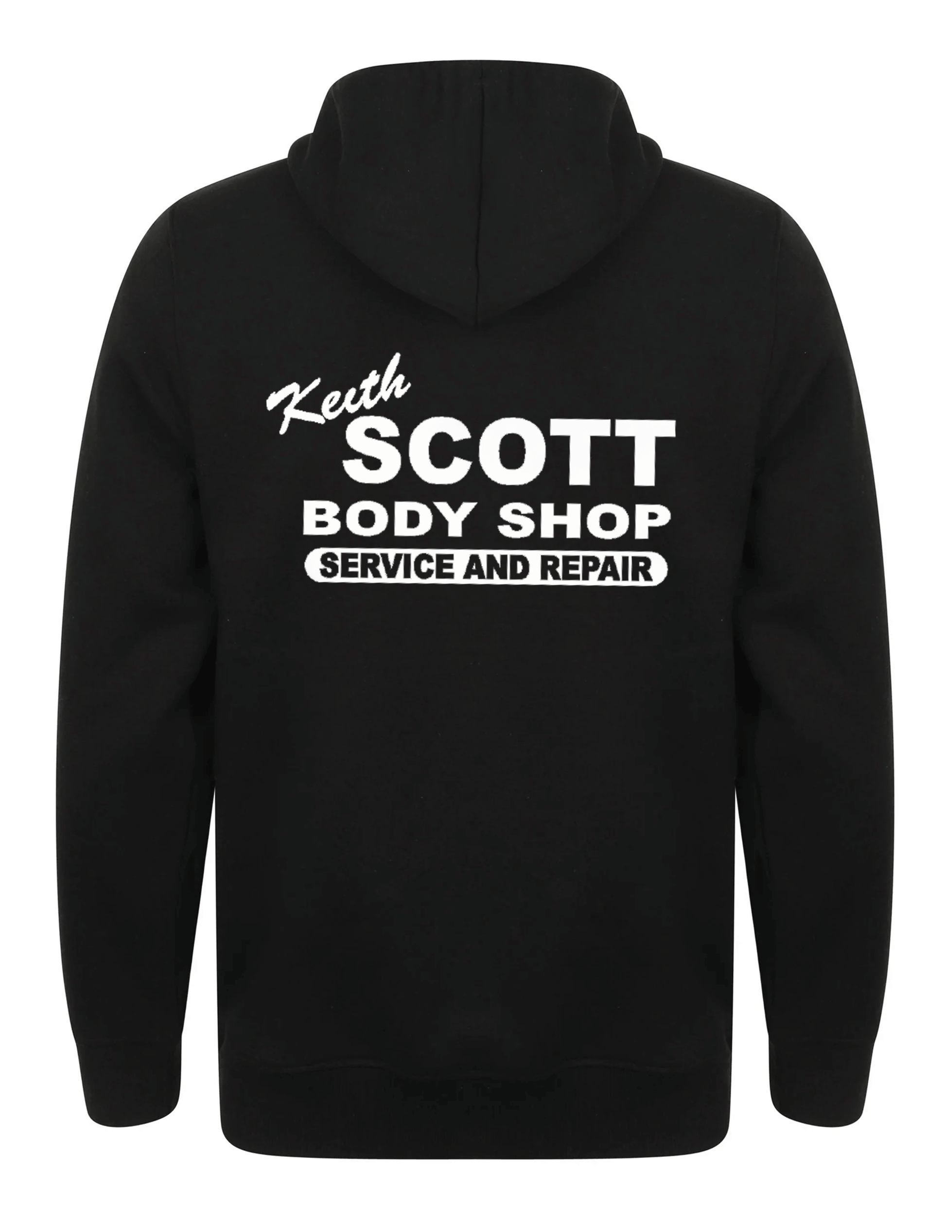 Customised Keith Scott Body Shop On Demand Hoodies