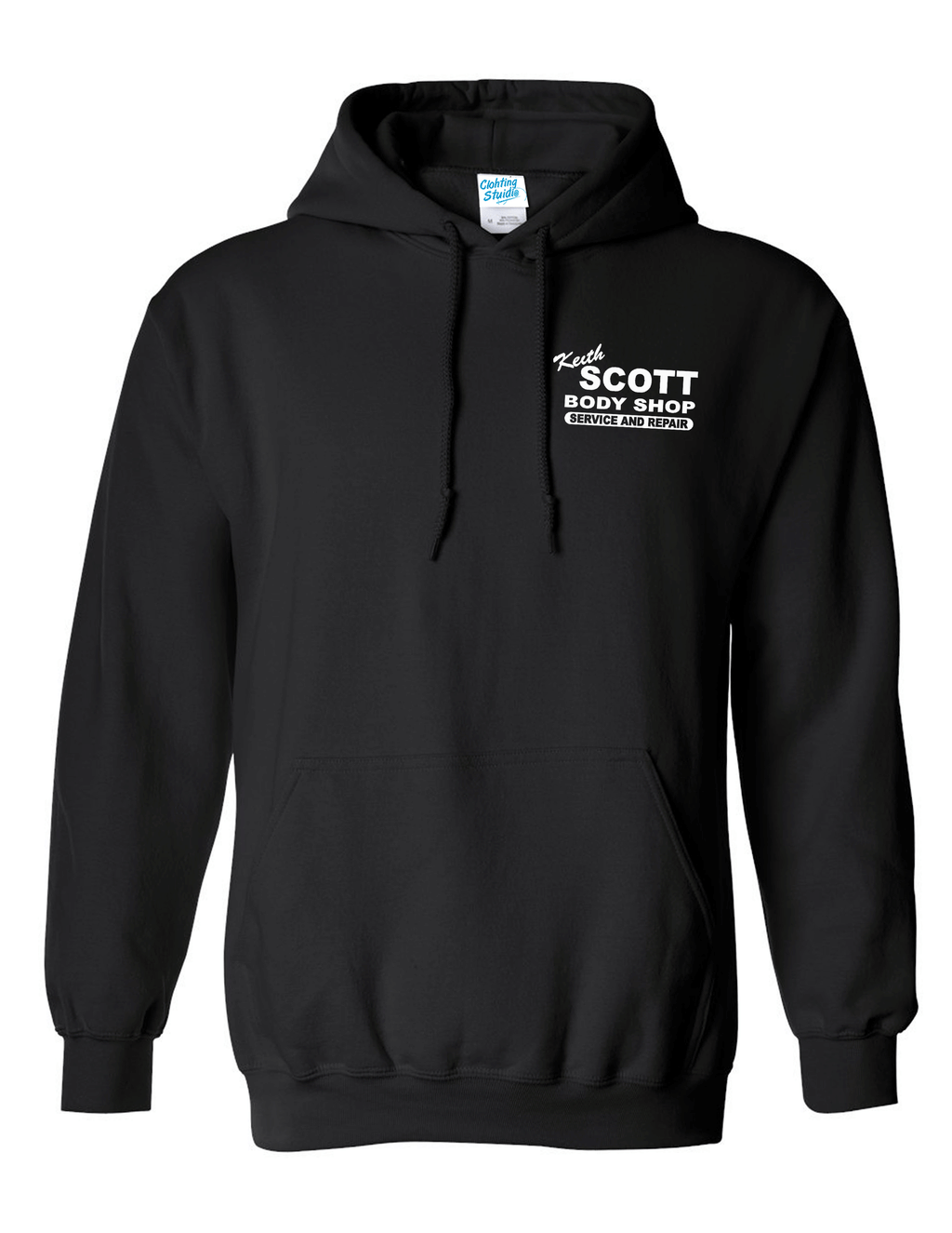 Customised Keith Scott Body Shop On Demand Hoodies