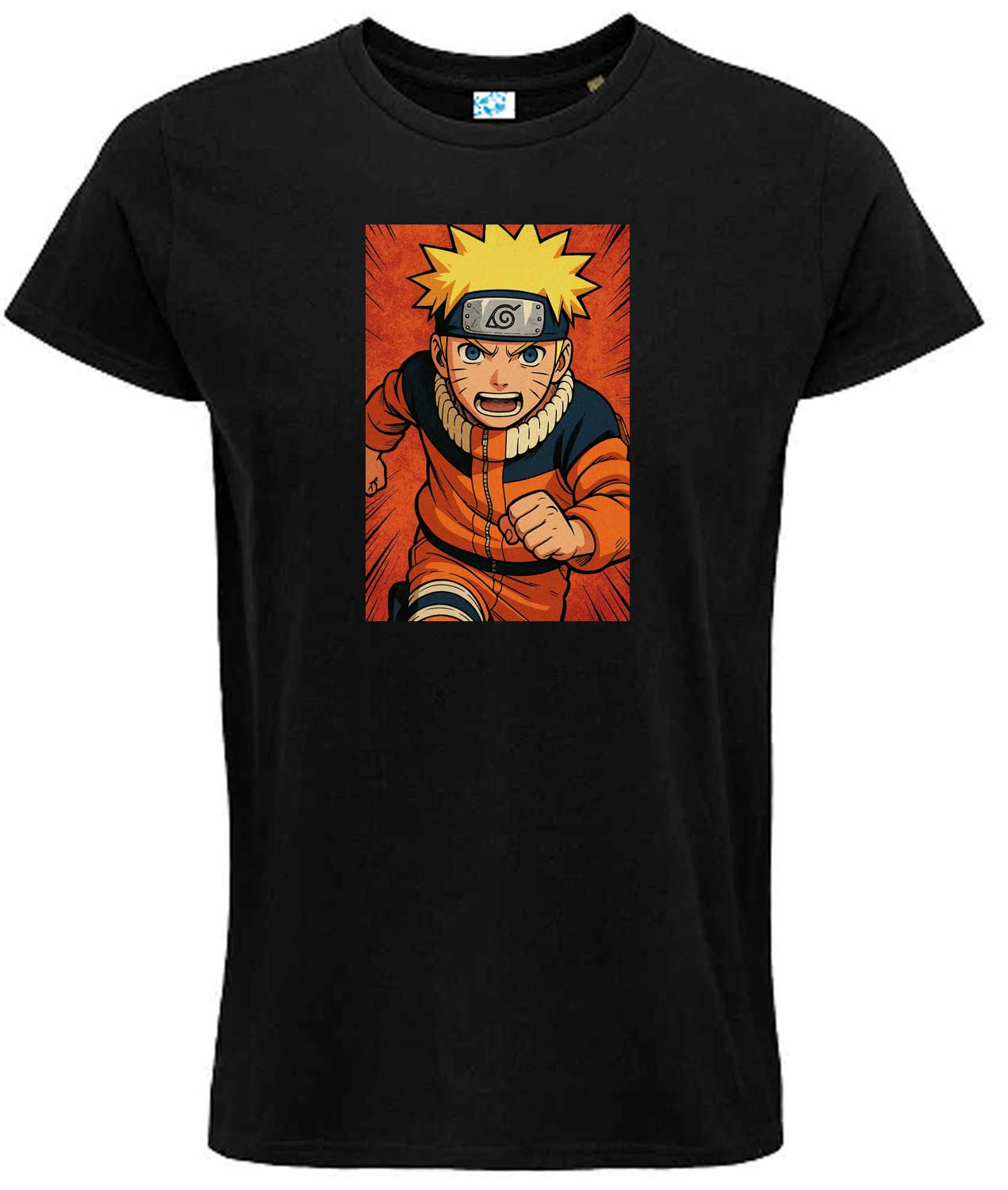 Naruto Running Graphic T-Shirt Design 2