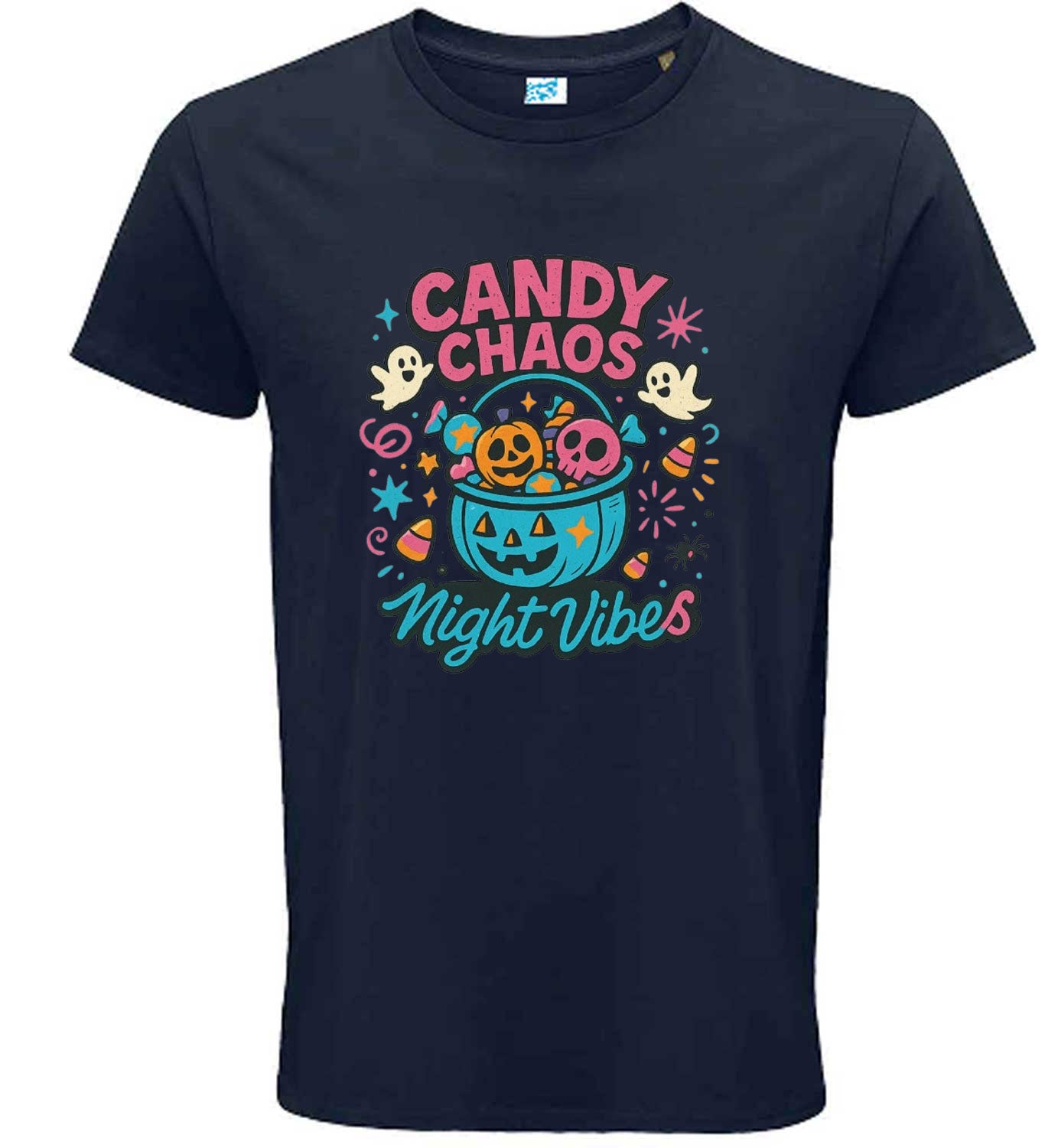 Halloween Vibes Candy Chaos T Shirt