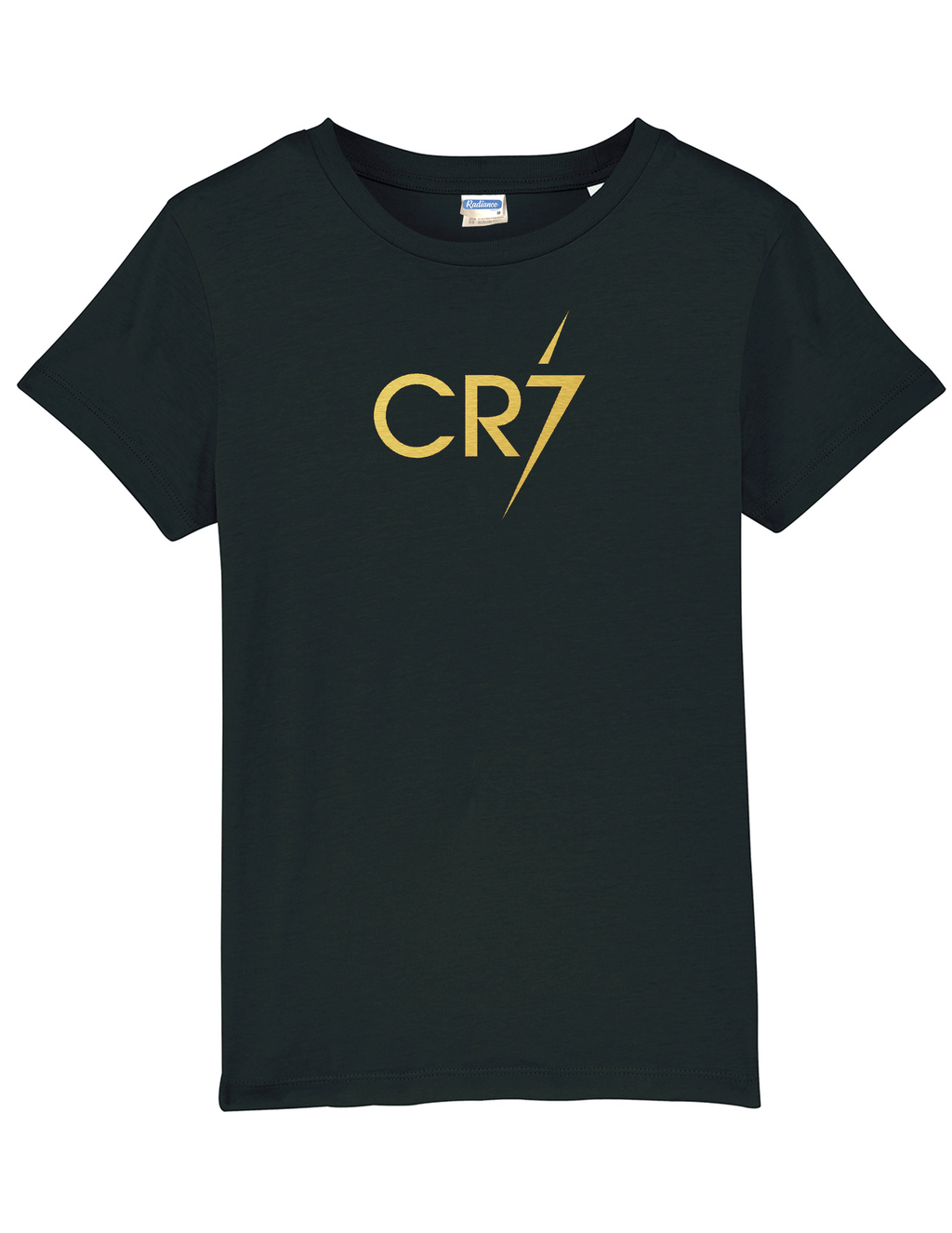 Kids Football Number CR 7 Inspired T-Shirt, Unisex Football Player Graphic Tee