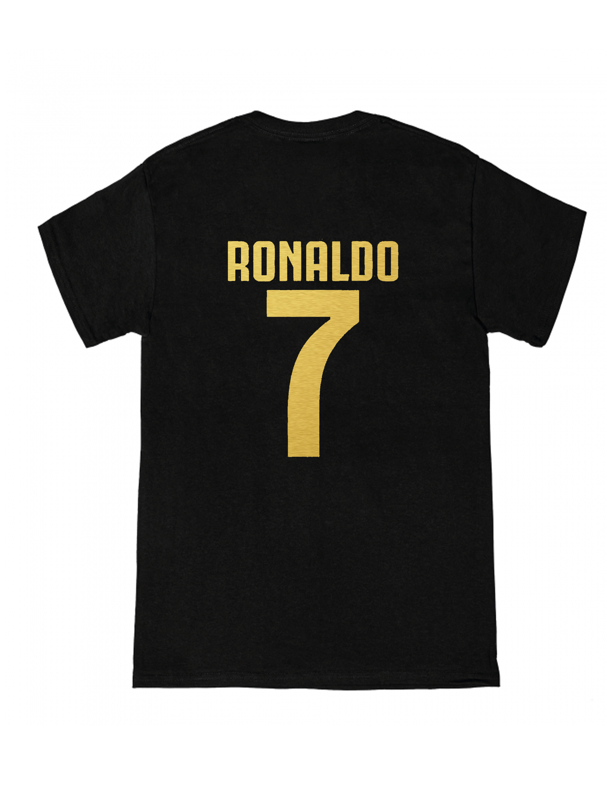 Kids Football Number CR 7 Inspired T-Shirt, Unisex Football Player Graphic Tee