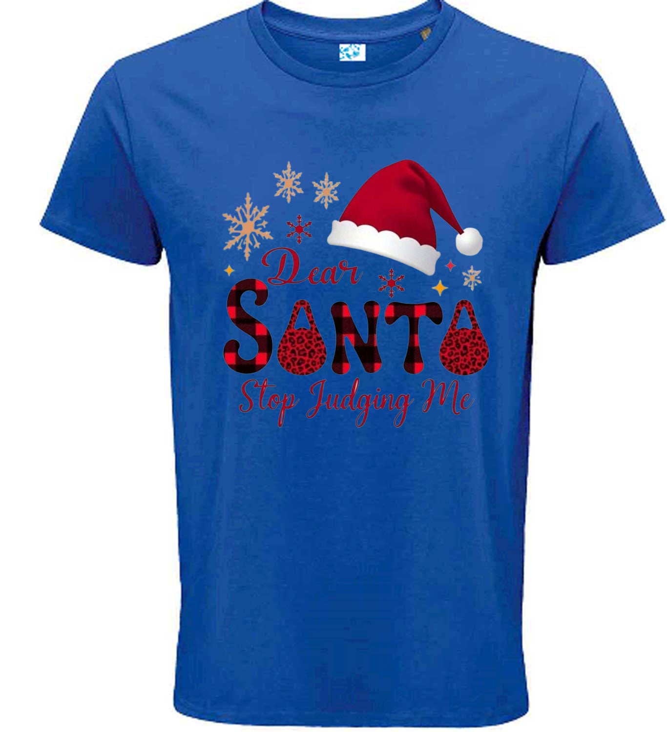 Dear Santa Stop Judging Me Funny Christmas T Shirt