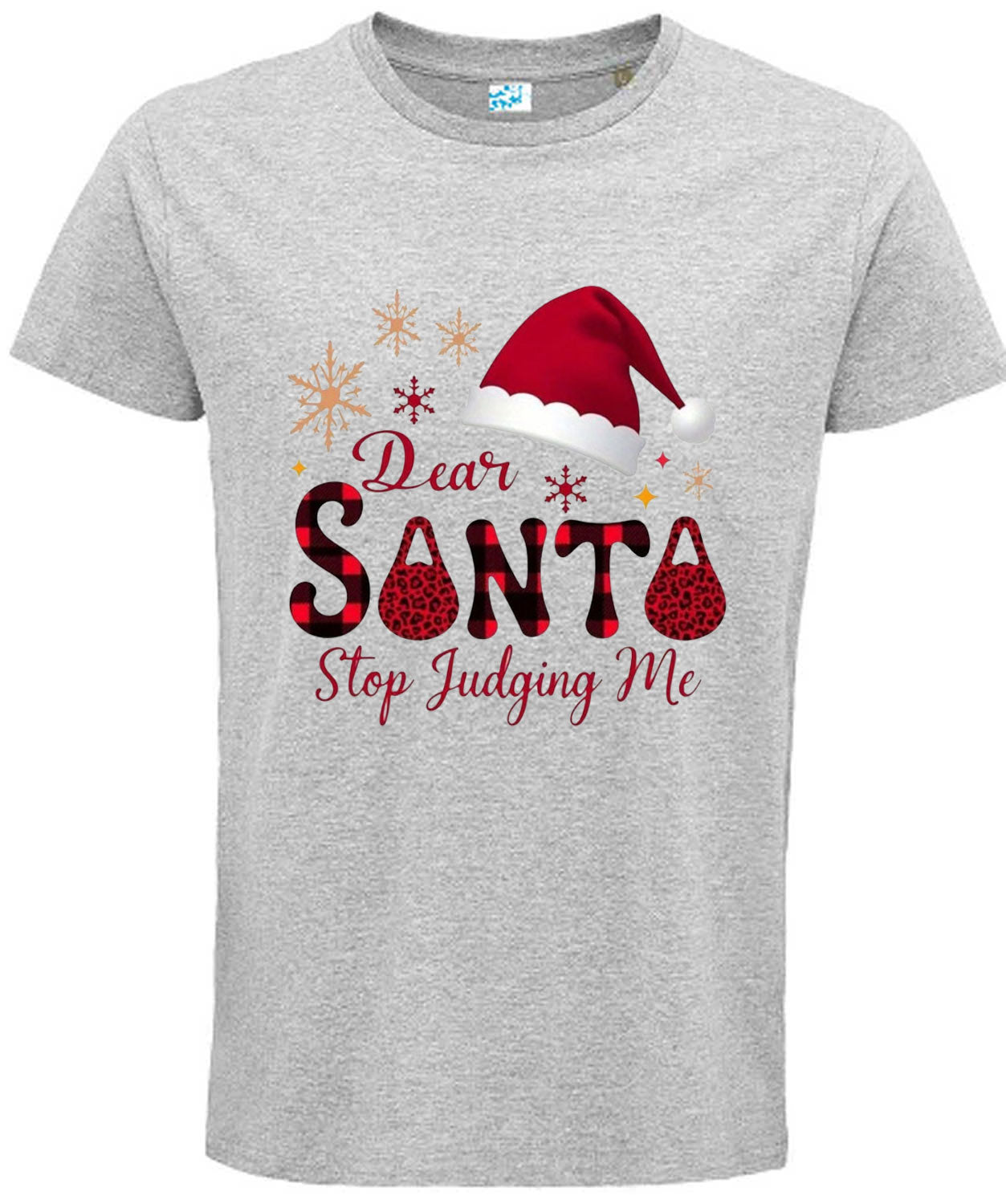 Dear Santa Stop Judging Me Funny Christmas T Shirt