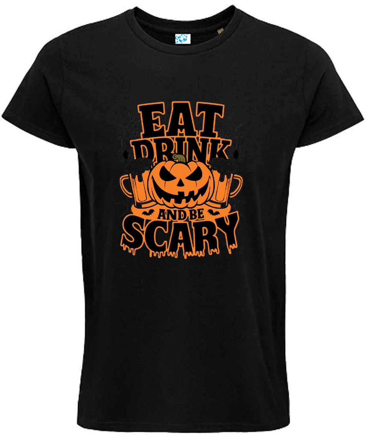 Halloween T Shirt Eat Drink and Be Scary