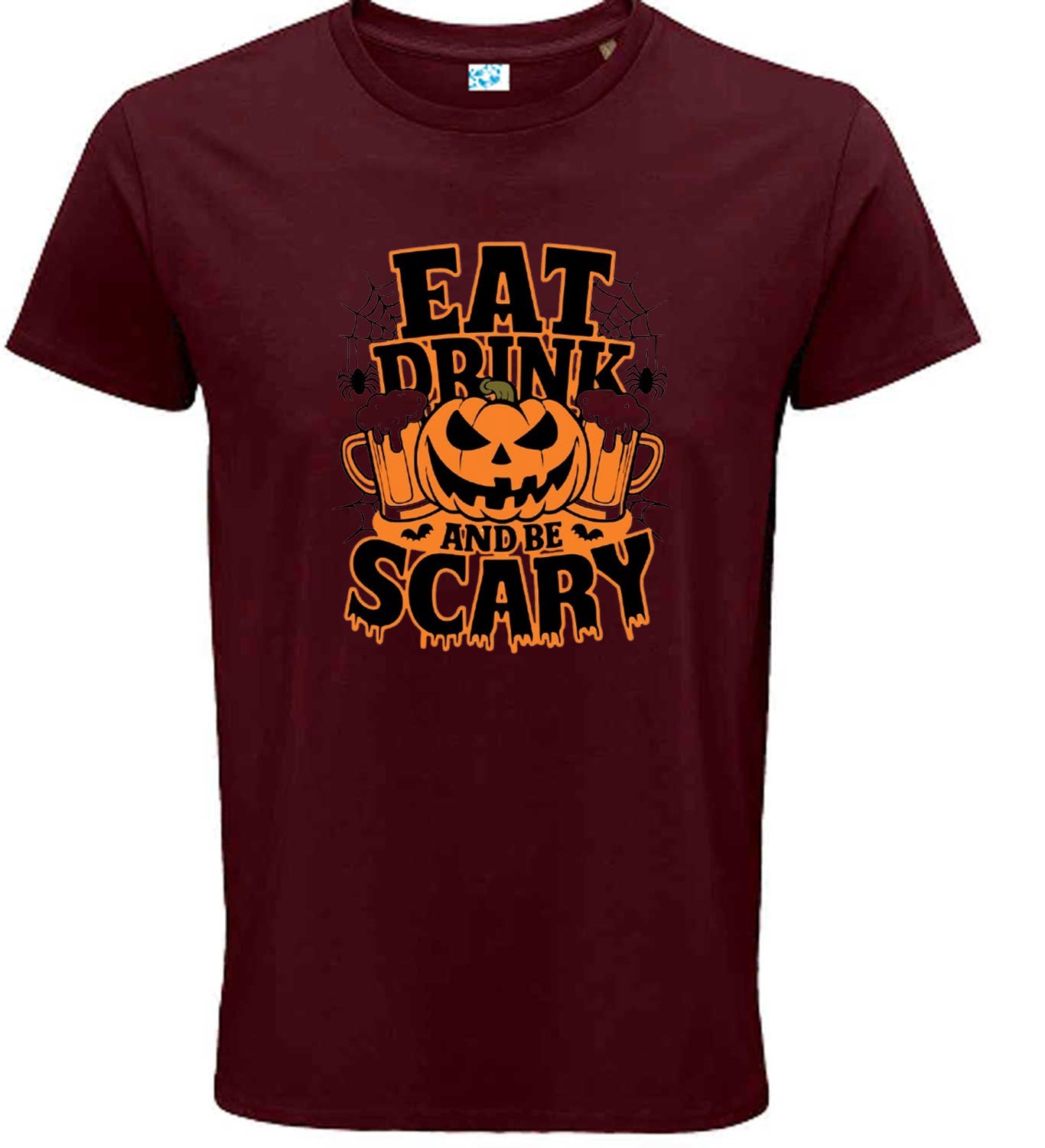Halloween T Shirt Eat Drink and Be Scary