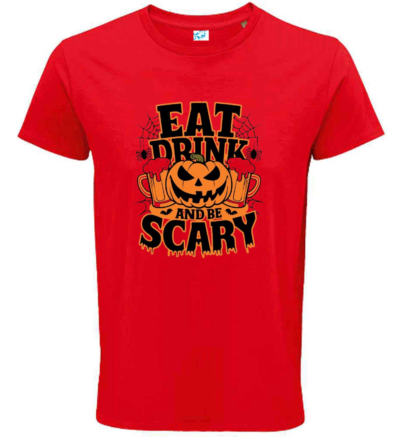 Halloween T Shirt Eat Drink and Be Scary