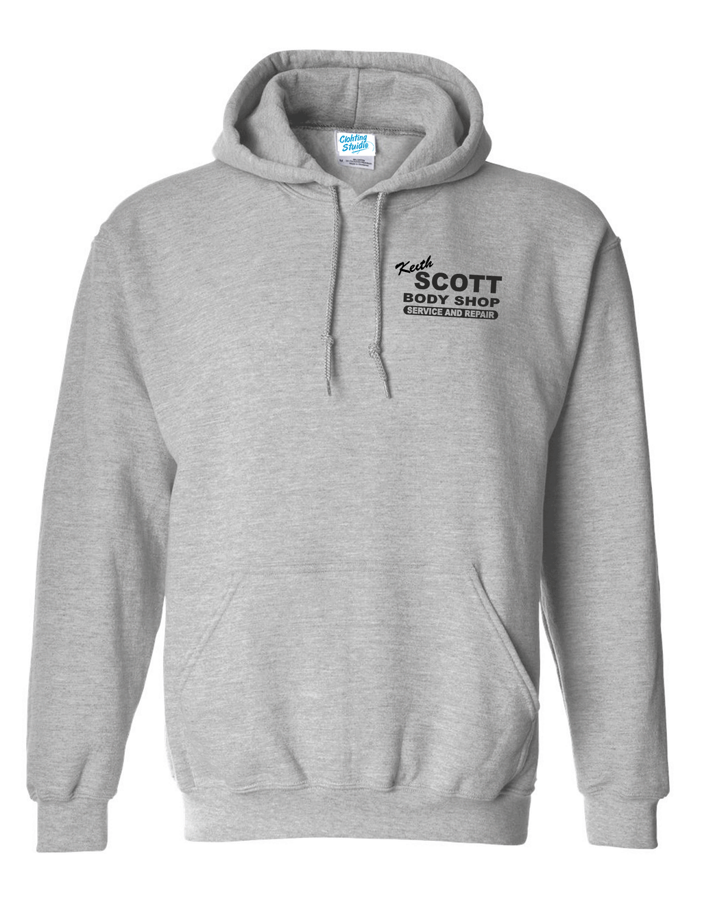 Customised Keith Scott Body Shop On Demand Hoodies