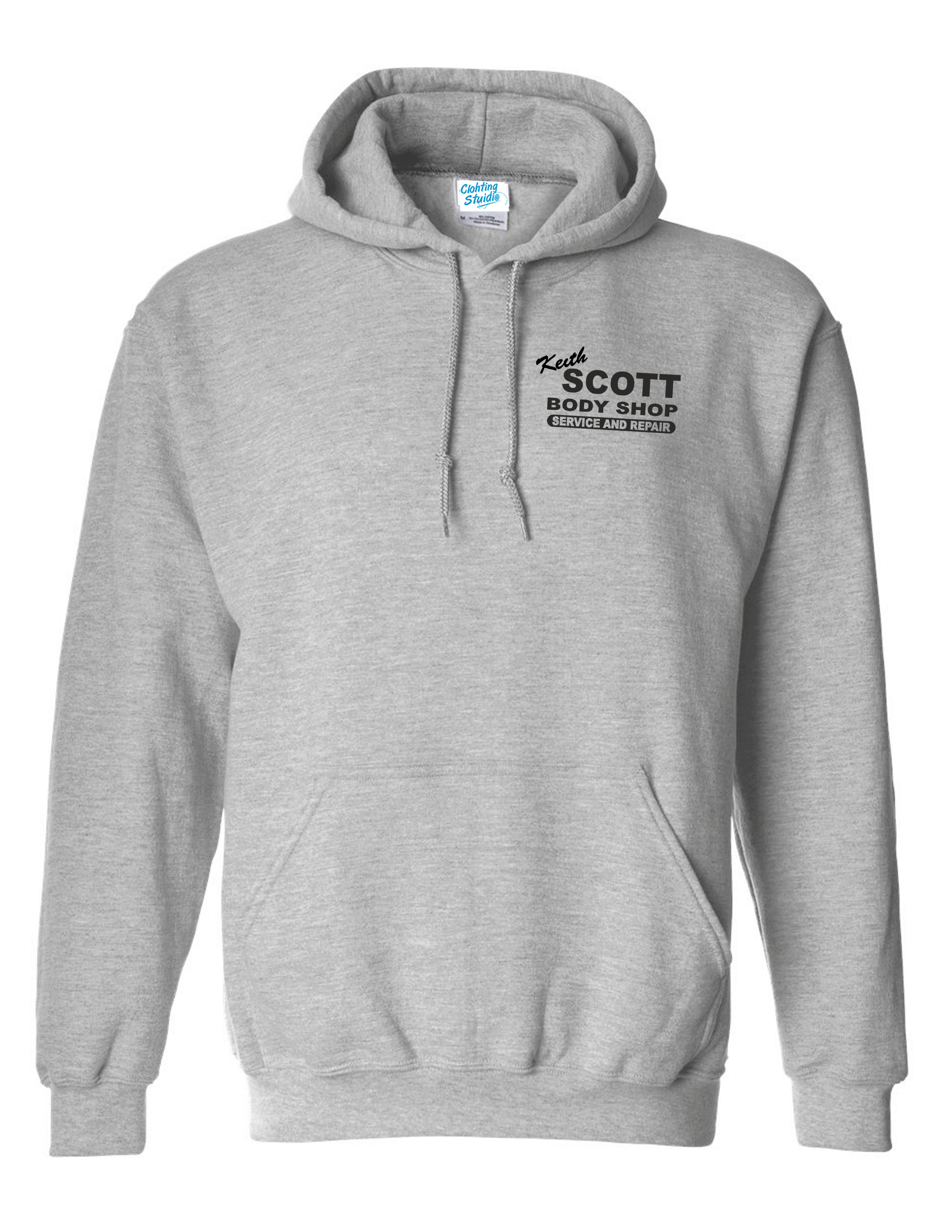 Customised Keith Scott Body Shop On Demand Hoodies