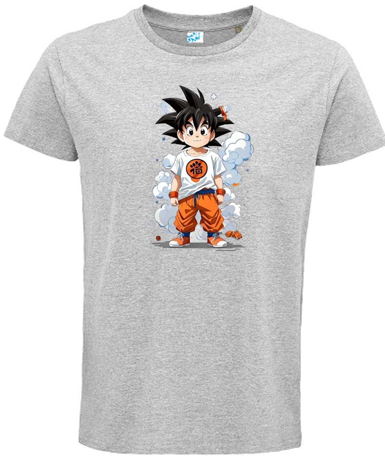 Cute Goku Inspired Anime T-Shirt D4