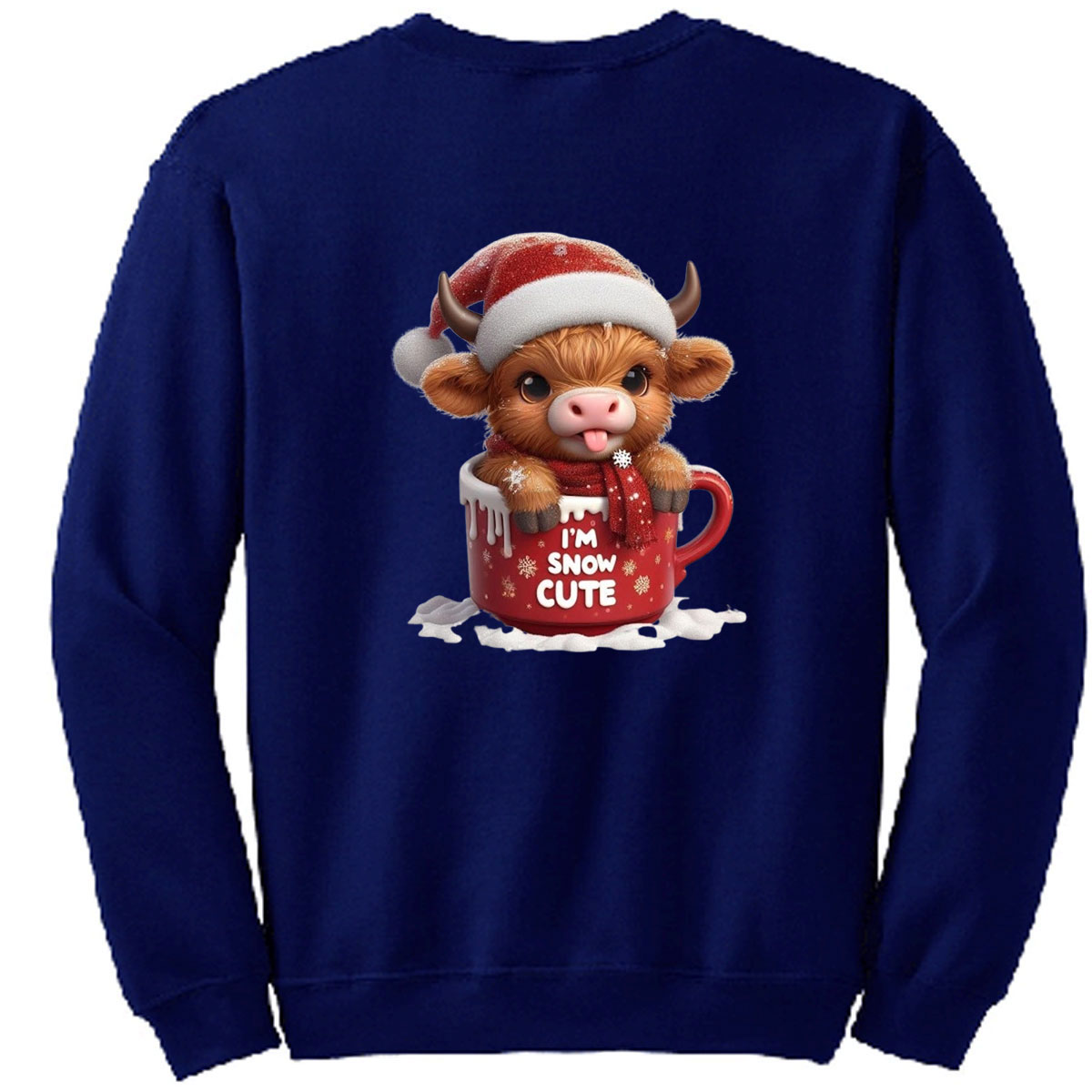 I AM Snow Cute Christmas Jumpers