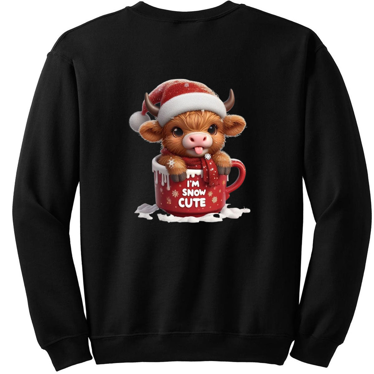 I AM Snow Cute Christmas Jumpers