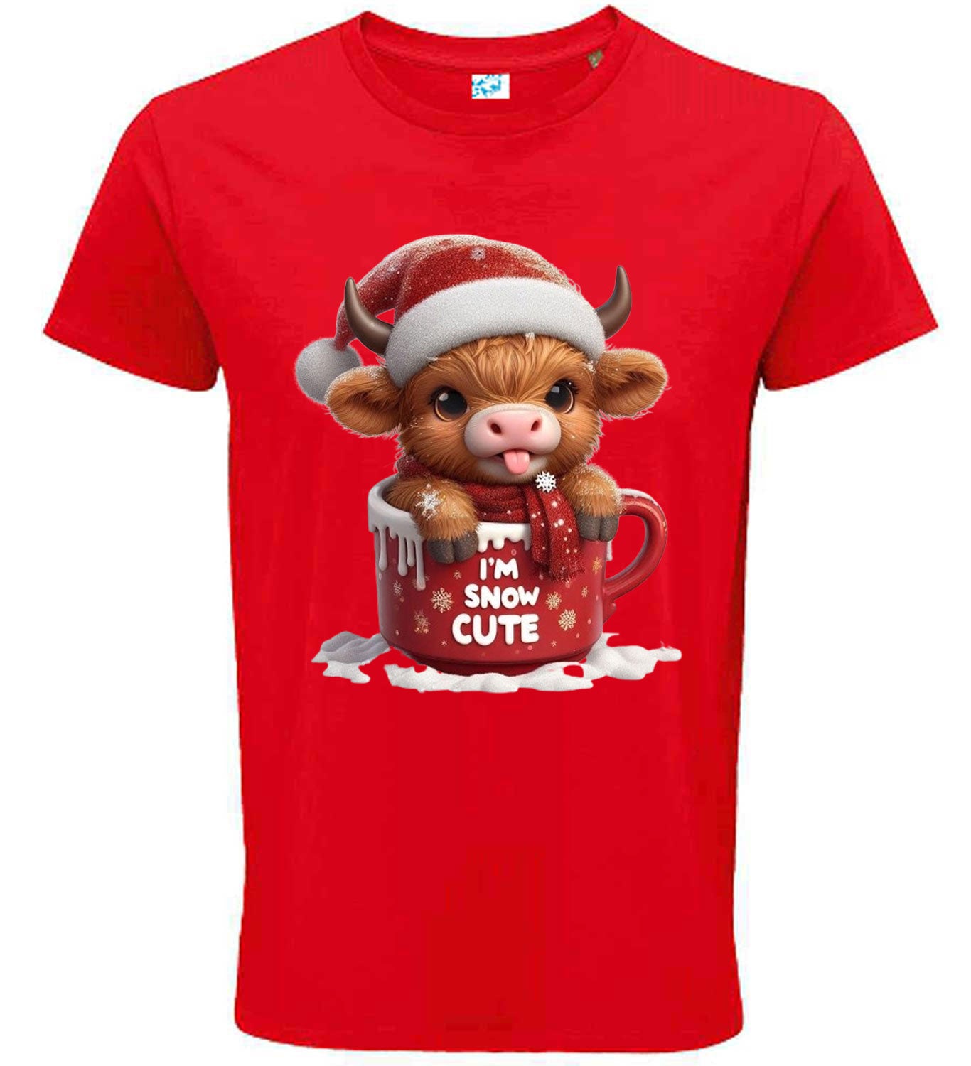 I AM Snow Cute Christmas T Shirt