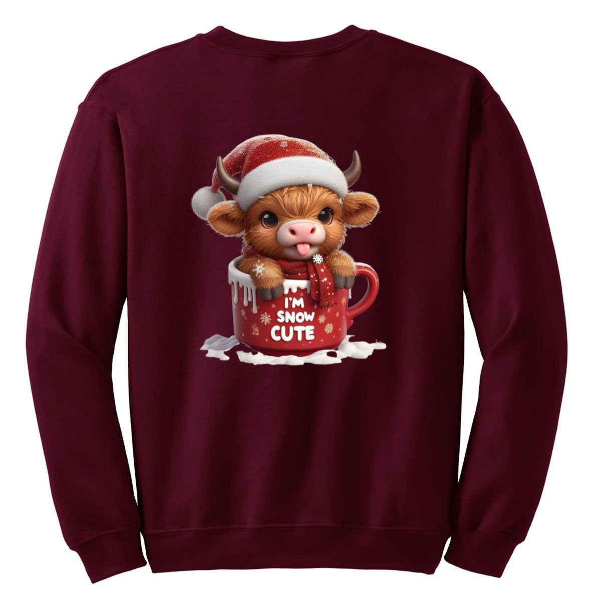 I AM Snow Cute Christmas Jumpers