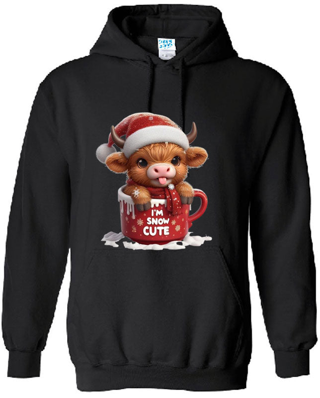I AM Snow Cute Christmas Hoodies