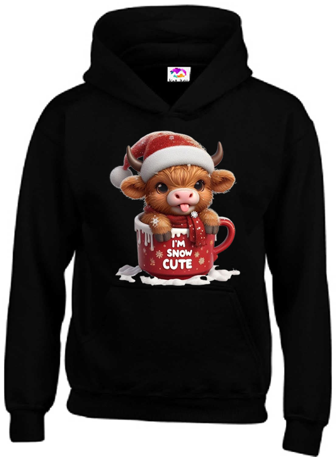 I AM Snow Cute Kid's Christmas Hoodies