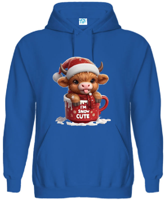 I AM Snow Cute Christmas Hoodies