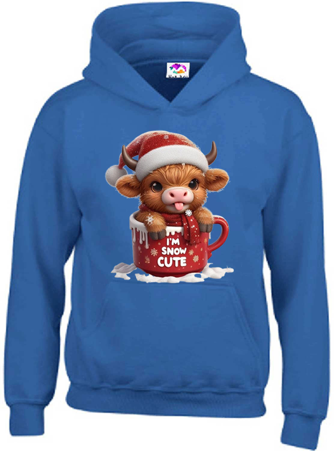I AM Snow Cute Kid's Christmas Hoodies