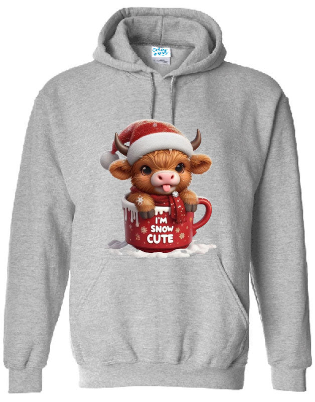 I AM Snow Cute Christmas Hoodies