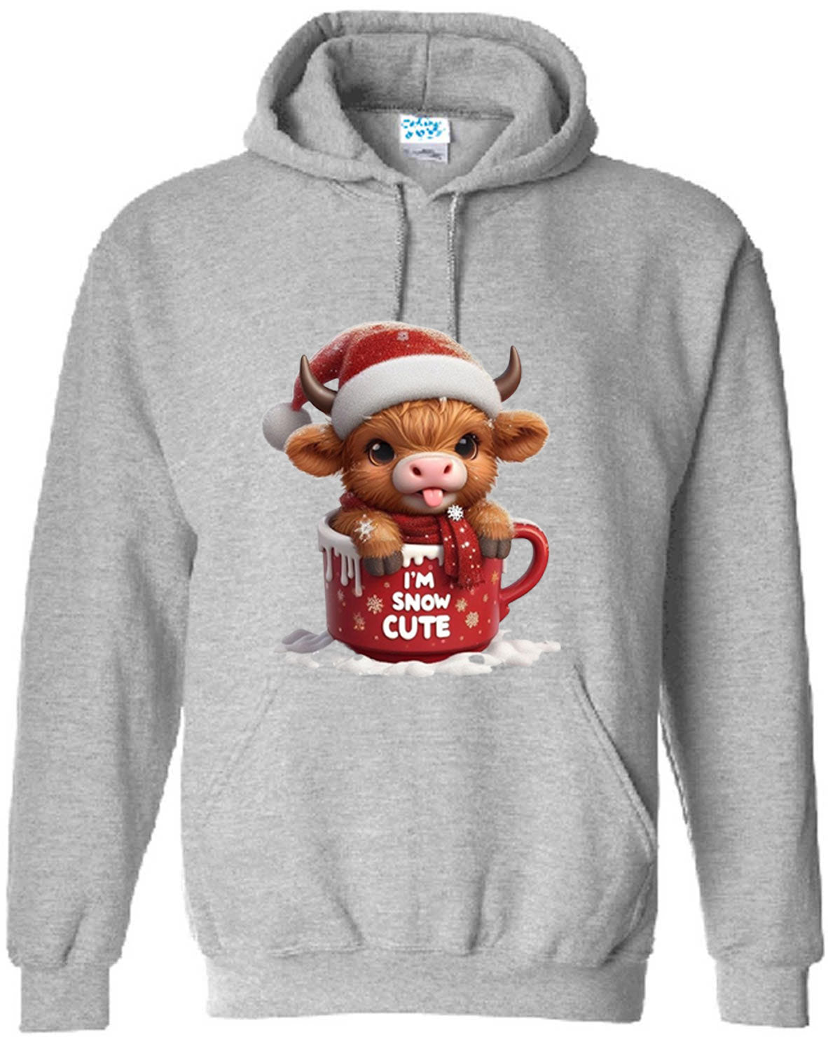 I AM Snow Cute Kid's Christmas Hoodies