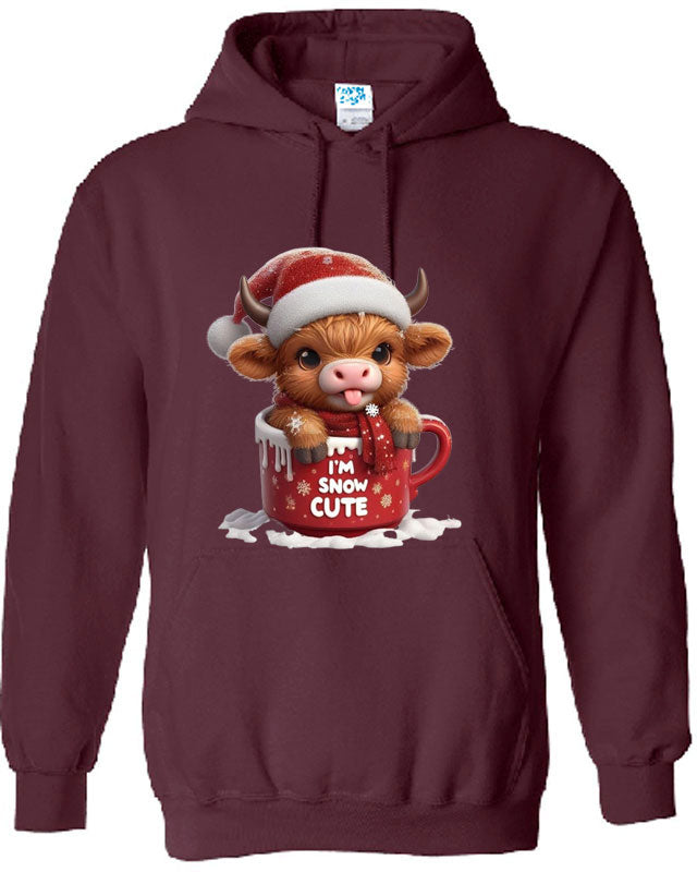 I AM Snow Cute Christmas Hoodies