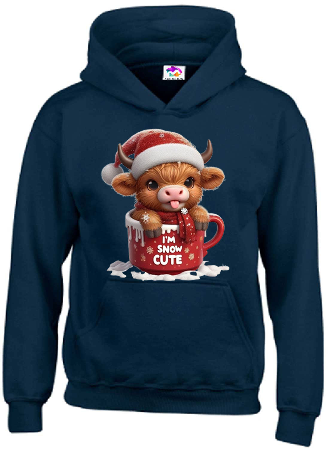 I AM Snow Cute Kid's Christmas Hoodies