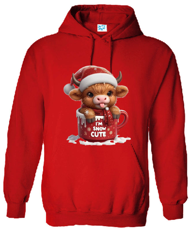 I AM Snow Cute Christmas Hoodies