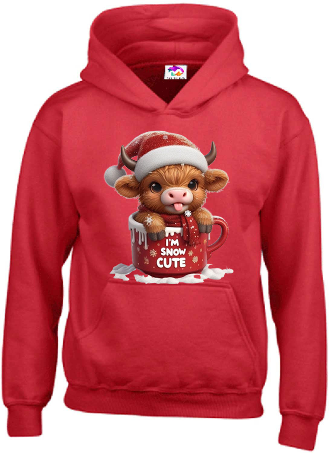 I AM Snow Cute Kid's Christmas Hoodies