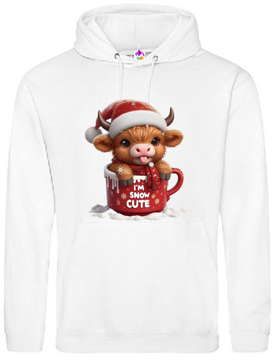 I AM Snow Cute Kid's Christmas Hoodies