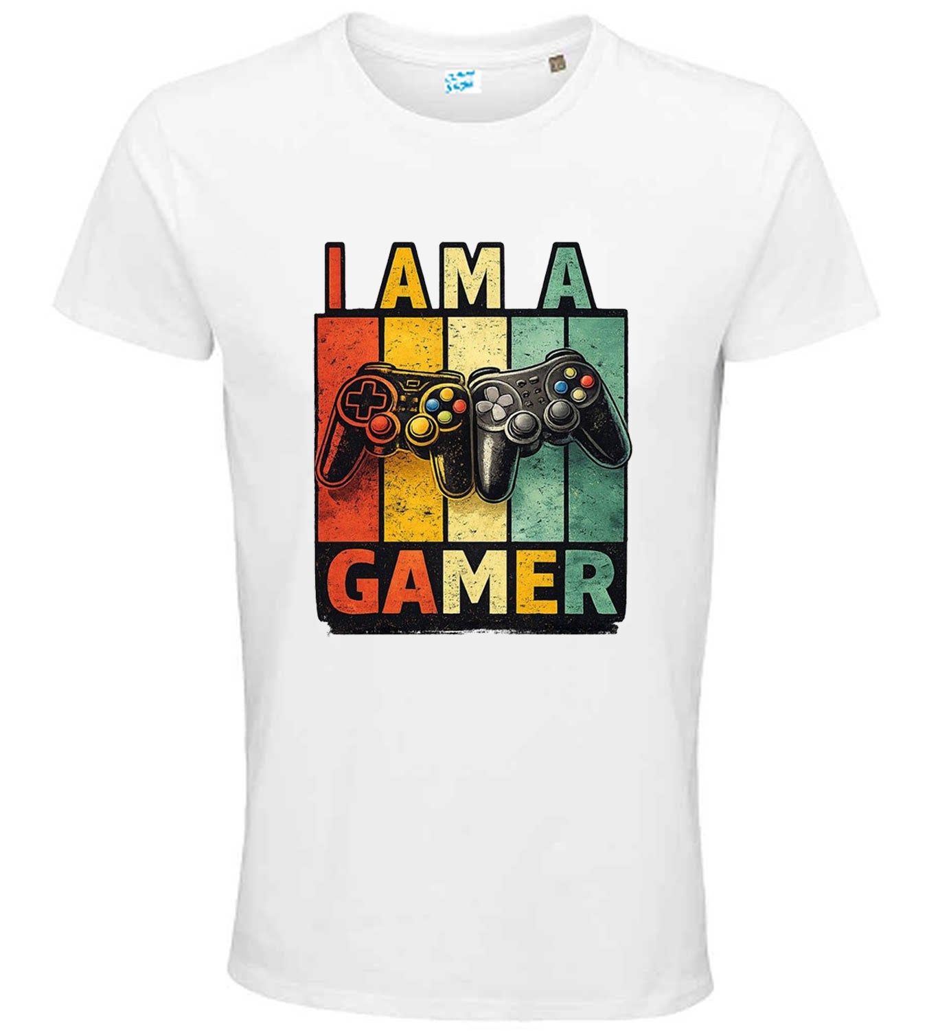 I Am A Gamer Retro Controller T-Shirt | Vintage Gaming Tee | Gift for Gamers