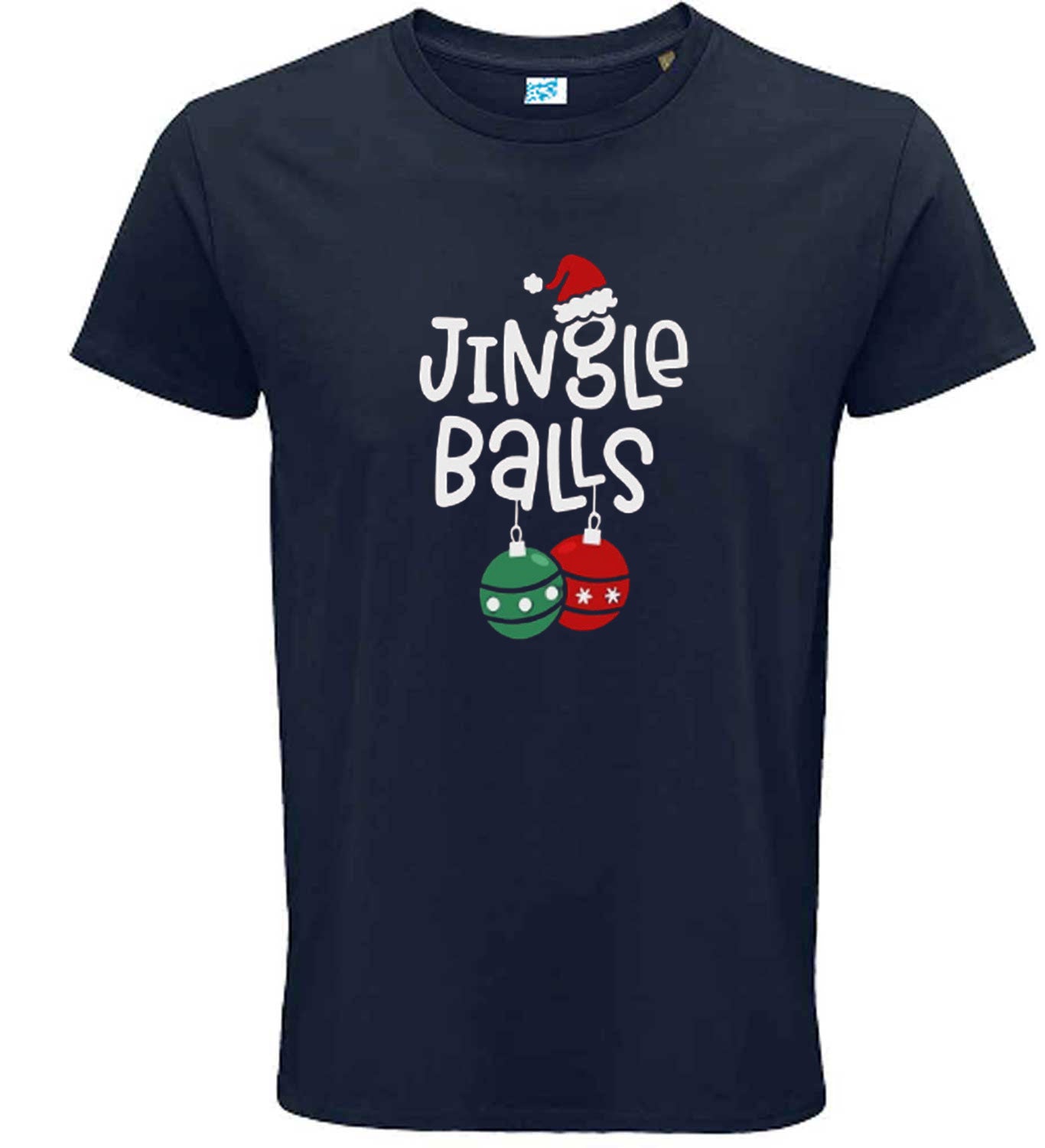 Jingle Balls Funny T Shirt  A Playful Holiday Celebration