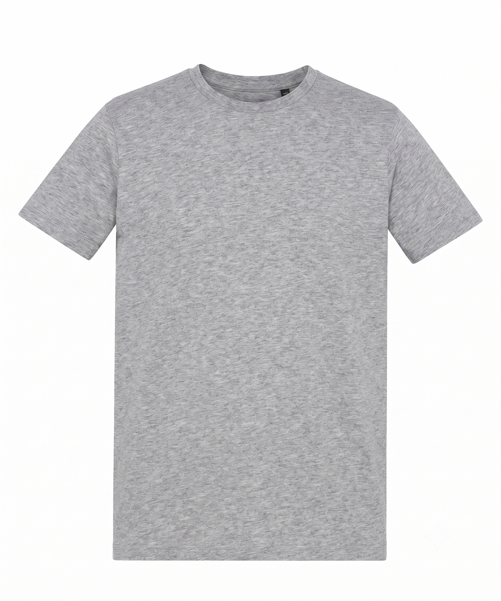 Gray t-shirt on a white background