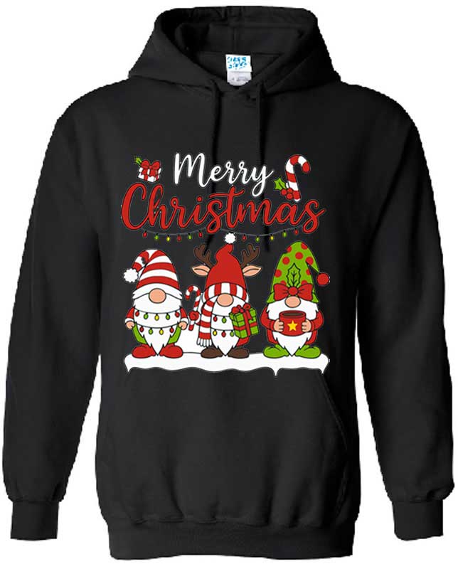 Merry Christmas Graphic Hoodies