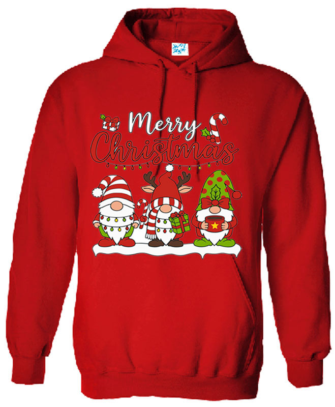 Merry Christmas Graphic Hoodies