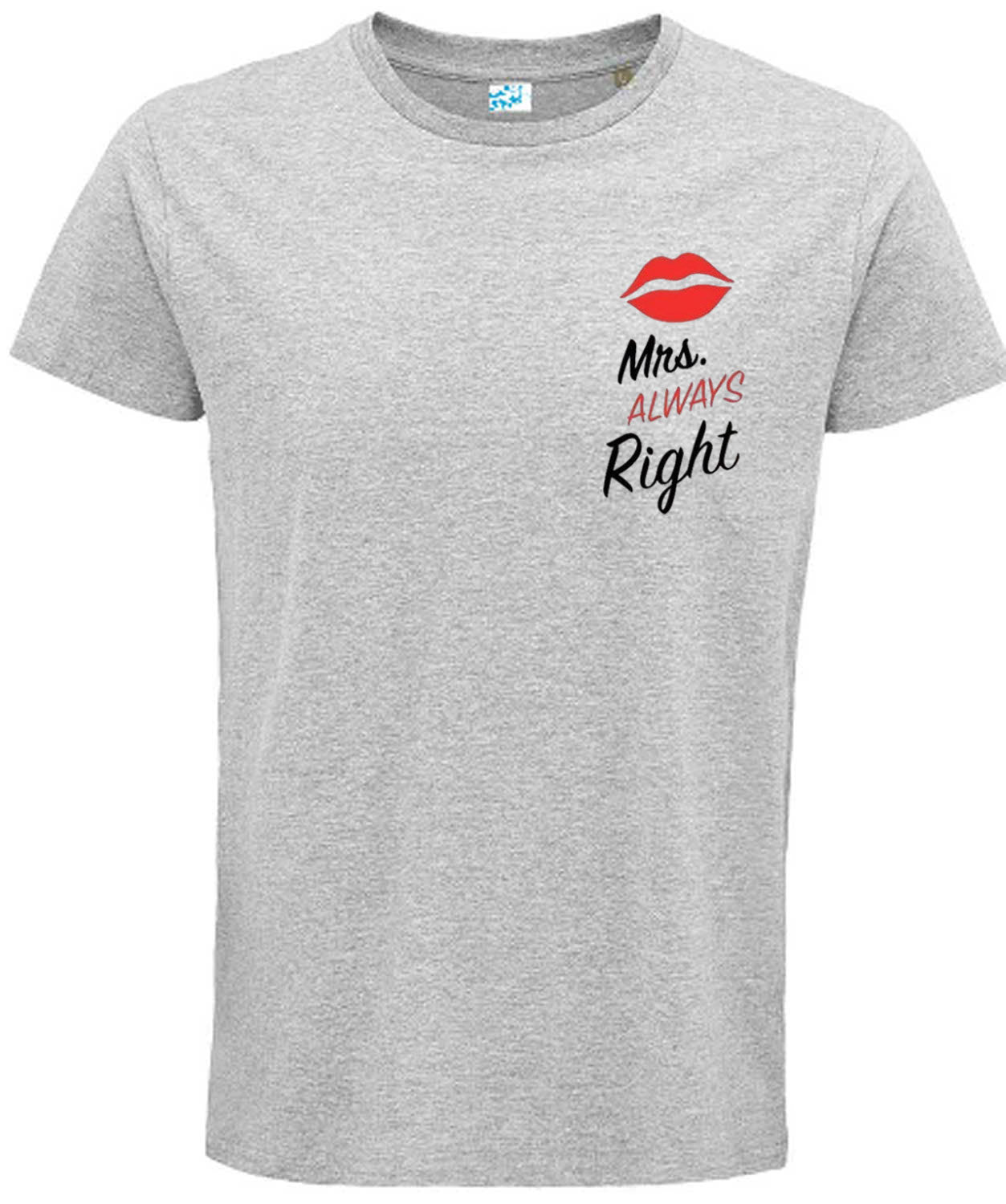 Matching Couple T Shirts – Mr Right Mrs Always Right Romantic Valentine Gift