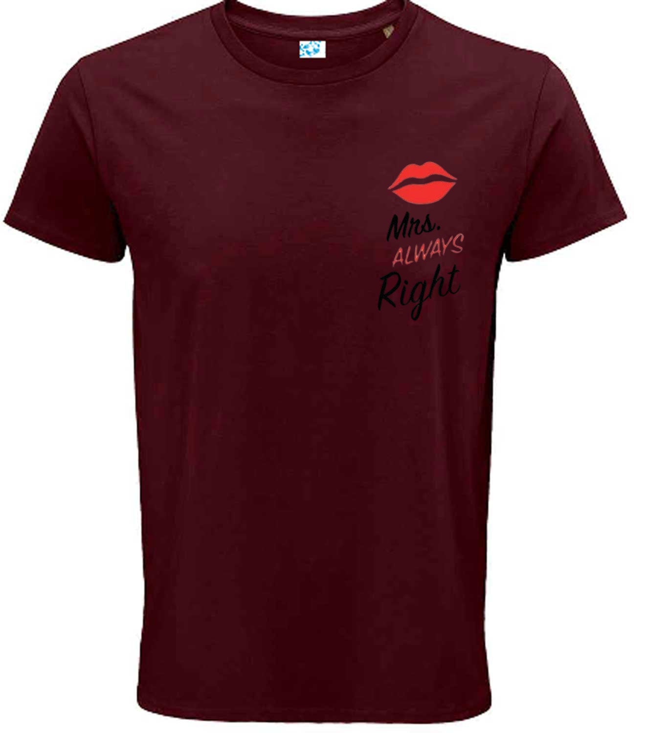 Matching Couple T Shirts – Mr Right Mrs Always Right Romantic Valentine Gift
