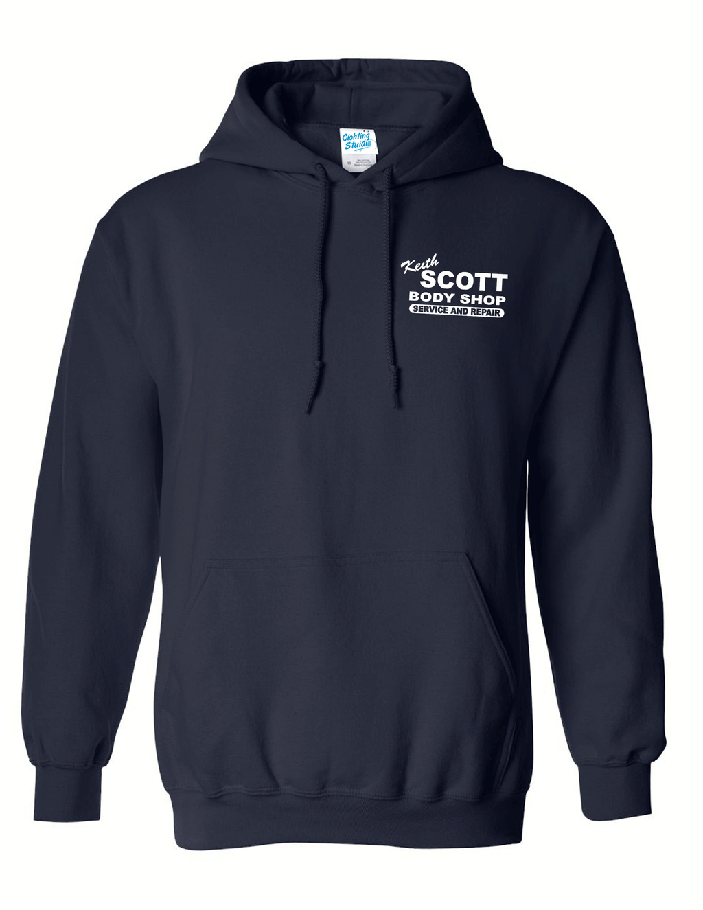 Customised Keith Scott Body Shop On Demand Hoodies