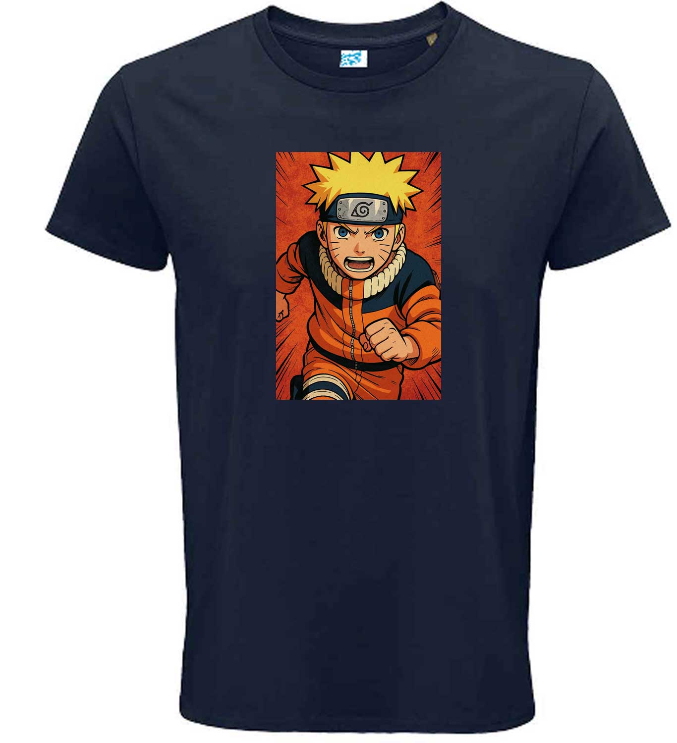 Naruto Running Graphic T-Shirt Design 2