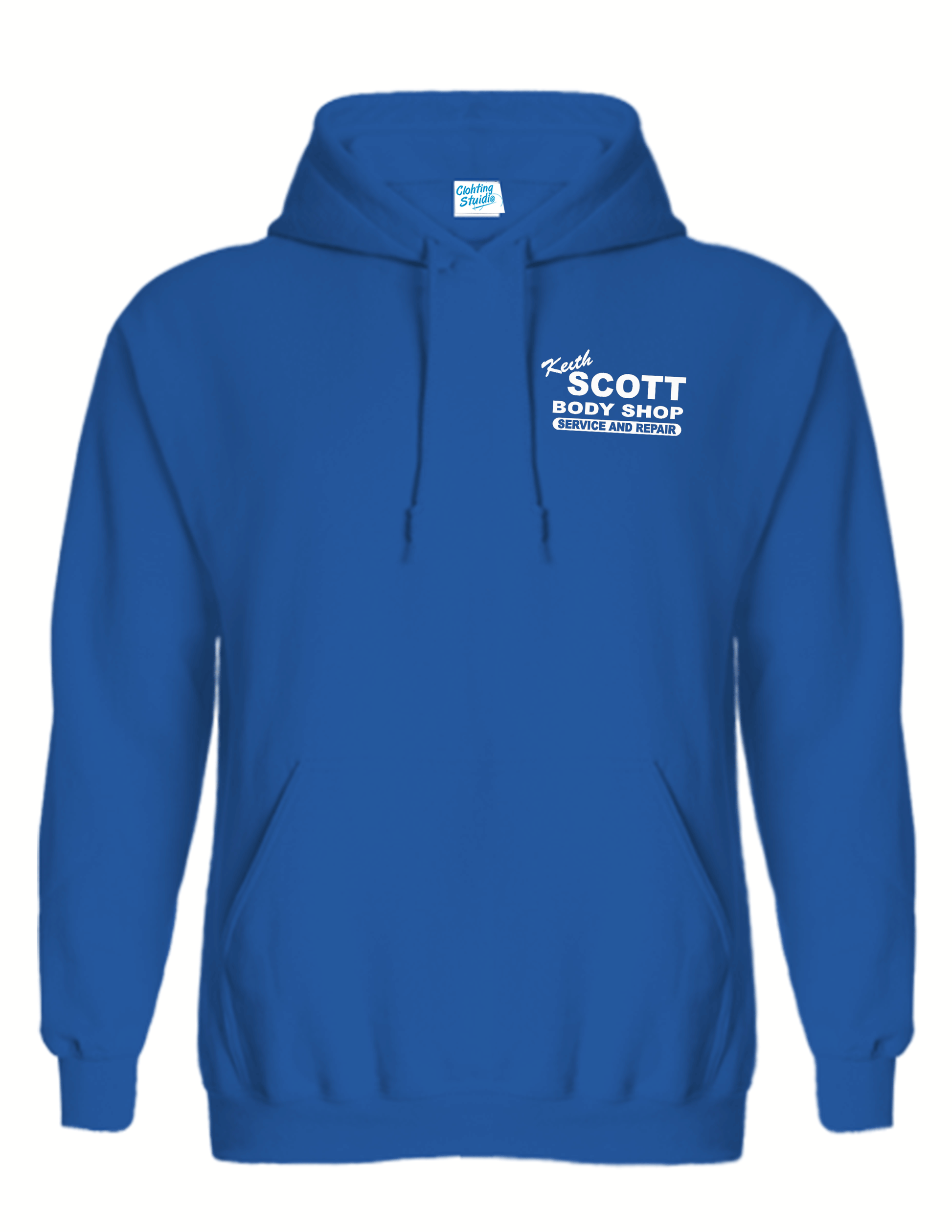 Customised Keith Scott Body Shop On Demand Hoodies