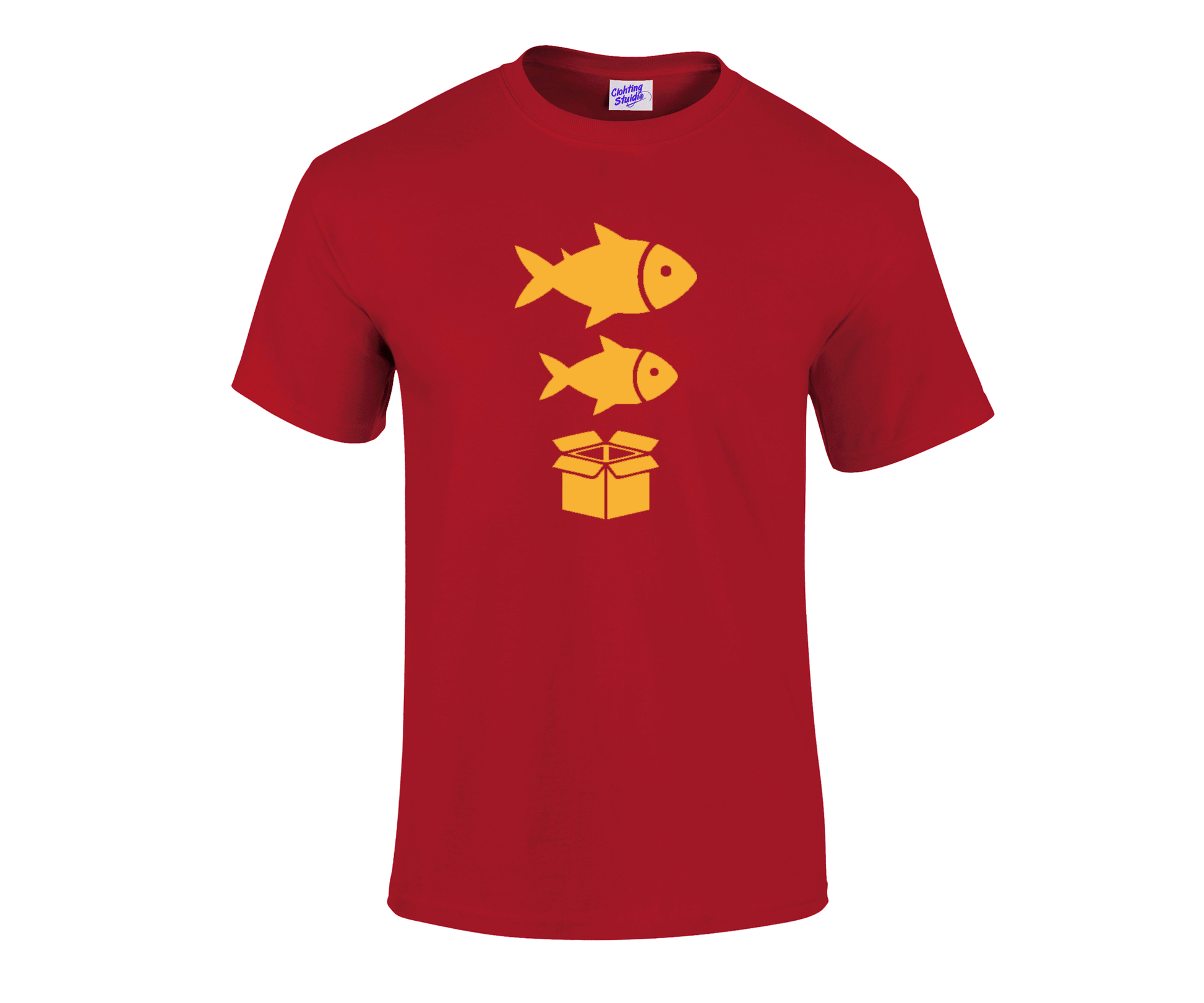 Fish Out of the Box – Funny Graphic T Shirts