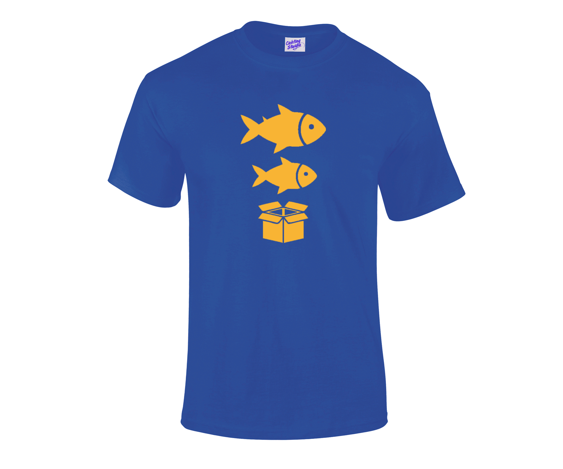 Fish Out of the Box – Funny Graphic T Shirts